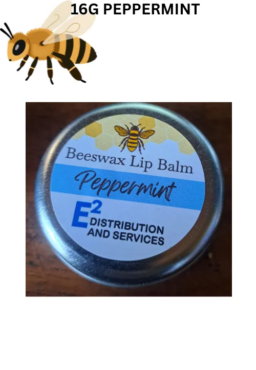 16G BEESWAX LIPBALM PEPPERMINT