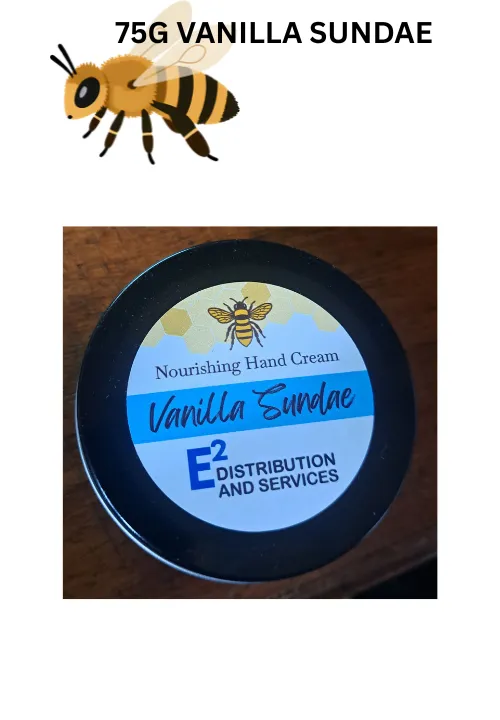 75G NOURISHING BEESWAX HAND CREAM [VANILLA SUNDAE]
