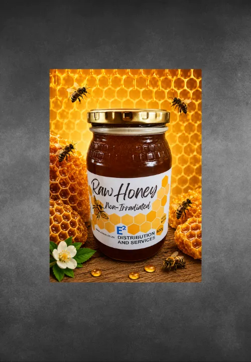 500G GLASS JAR RAW HONEY – NON IRRADIATED ??