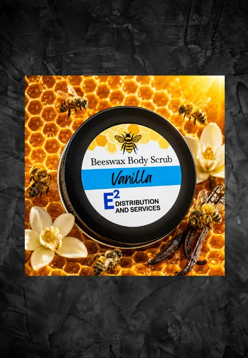 75G BEESWAX BODY SCRUB [VANILLA]