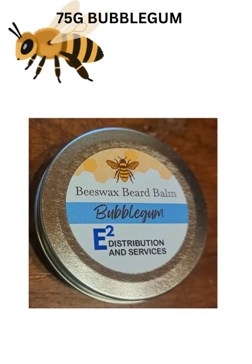 75G BEESWAX BEARD BALM [BUBBLEGUM]