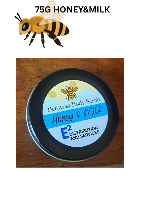 75G BEESWAX BODY SCRUB [HONEY&MILK]