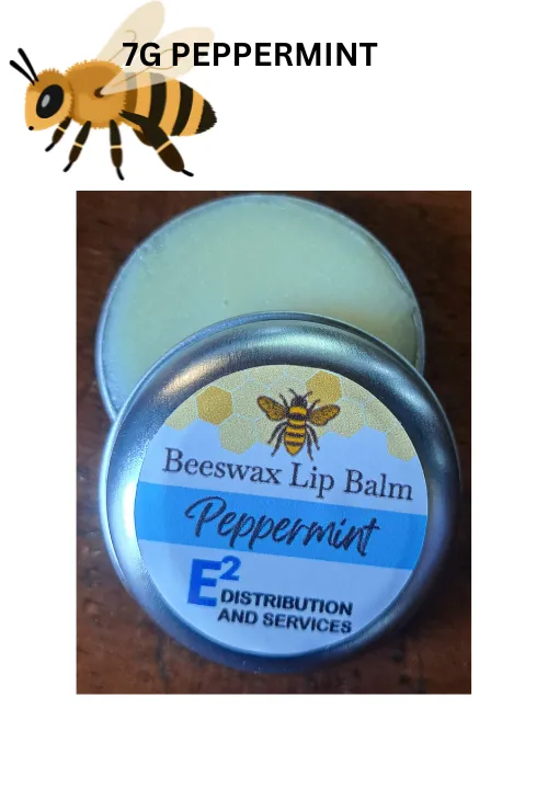 7G BEESWAX LIPBALM PEPPERMINT