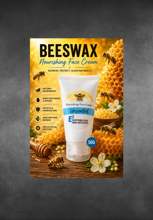 50G NOURISHING BEESWAX FACE CREAM {LOTION TUBE} UNSENTED