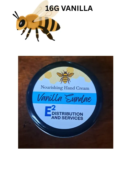 16G NOURISHING BEESWAX HAND CREAM [VANILLA SUNDAE]