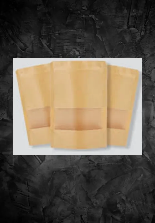 100G Kraft Bags - Eco Friendly Versatile Packaging PACK OF 5