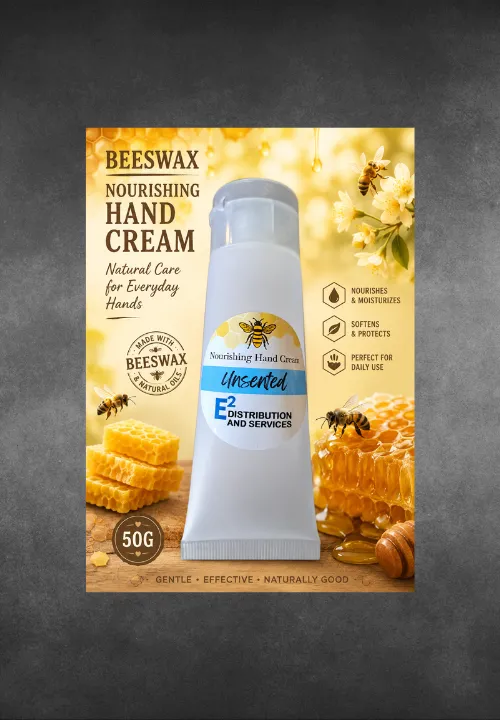 50G NOURISHING BEESWAX HAND CREAM {LOTION TUBE} UNSENTED