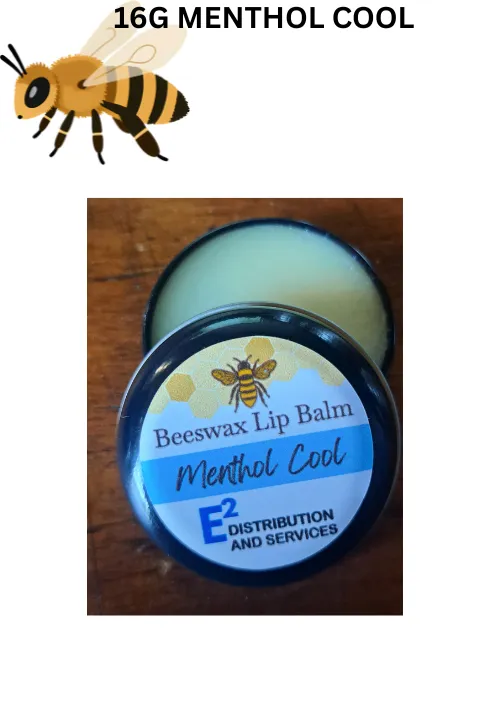 16G BEESWAX LIPBALM MENTHOL COOL