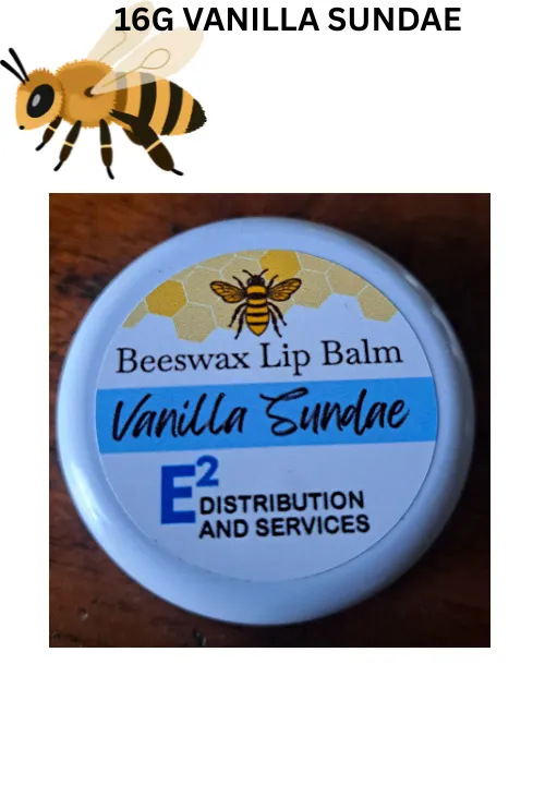 16G BEESWAX LIP BALM VANILLA SUNDAE