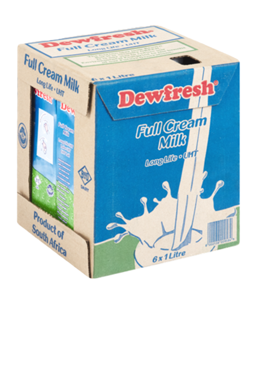 Dewfresh Long Life Milk 6 x 1l