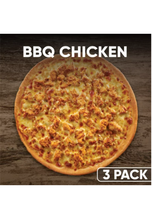BBQ Chicken Pizza (3 pack)