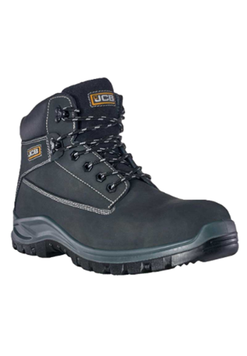 BOOT SAFETY HOLT/BLACK & NUBUCK S/CAP SLIP/RES SIZE 5,6,9