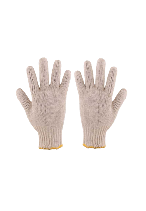 GLOVES COTTON MACH/KNIT 7gg 450 gpd LRG