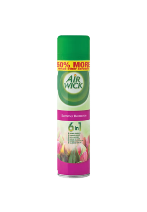 Air Wick 6 in 1 Summer Romance Aerosol 12 x 280ml