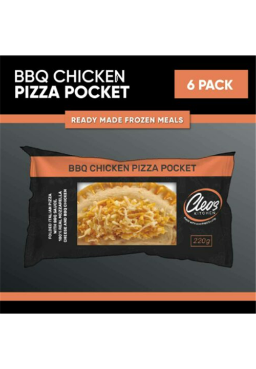 BBQ Chicken Pizza Pocket (6 Pack)
