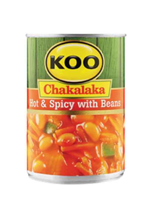 Koo Beans Hot Chakalaka 410g