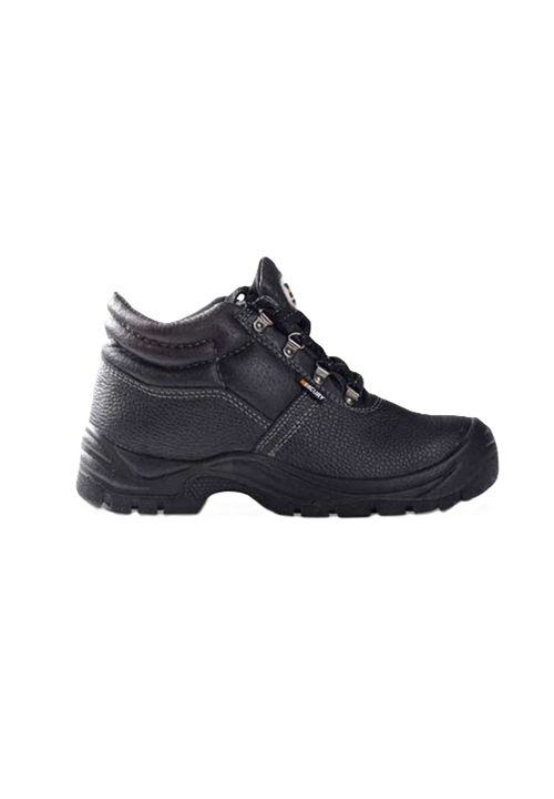 BOOT SAFETY MERCURY OIL/ACID ST/CAP BLACK SIZE 6,8,9,11
