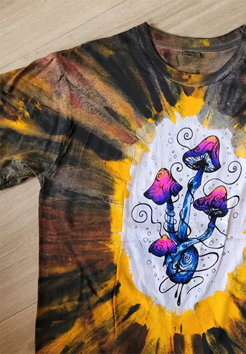 Swirly Mushrooms Tee