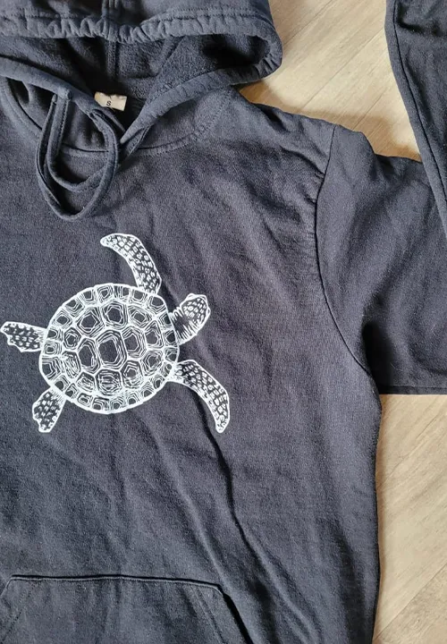Turtle Hoodie | Black