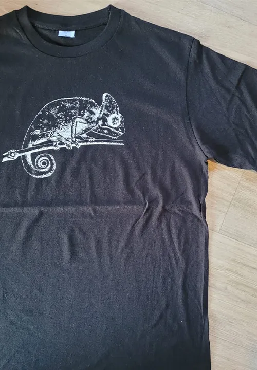 Chameleon Tee | Black