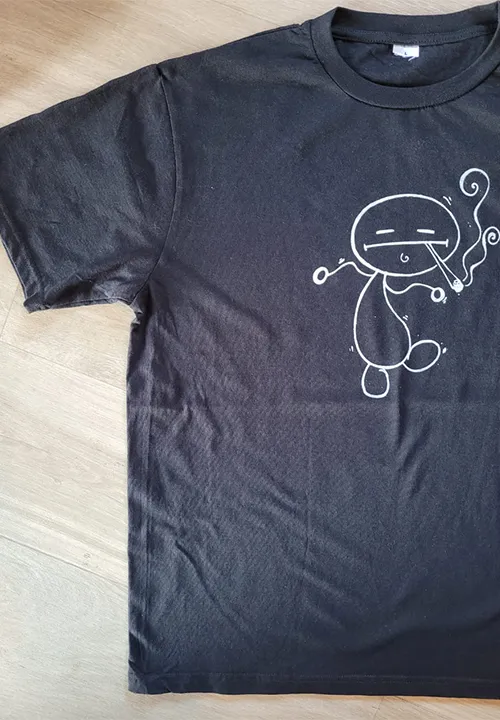 Dancing Stoner Tee | Black