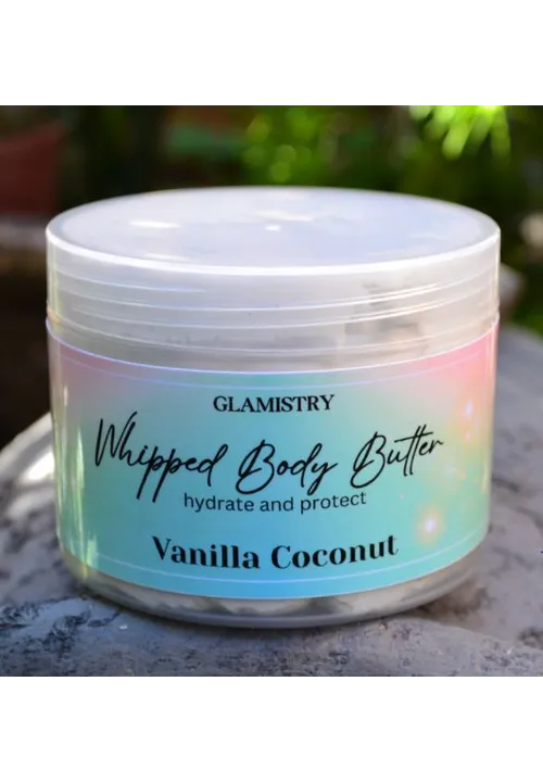 Whipped Body Butter- Vanilla Coconut 300ml