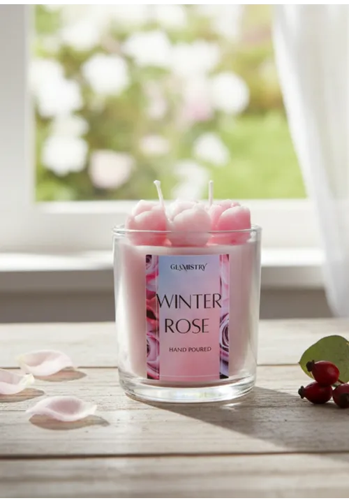 Winter Rose Scented Candle