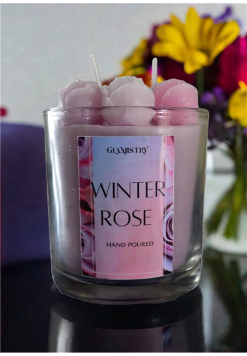 Rose Scented Candle