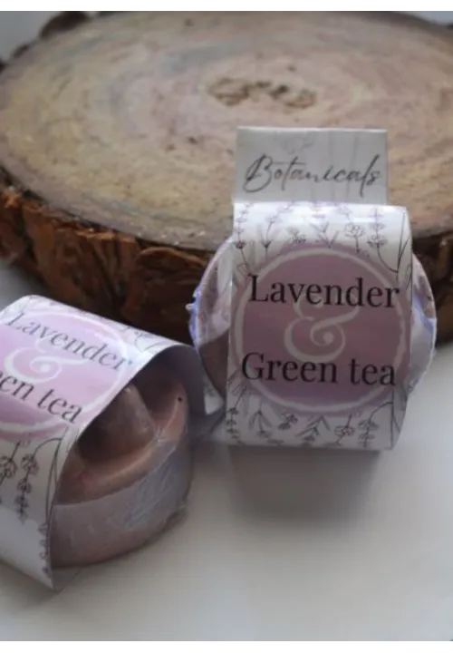 Lavender & Green Tea Body Bar – Natural Massage Soap for Relaxation & Clear Skin