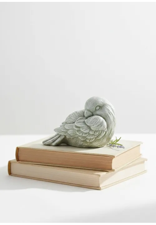 Antique Stone Bird decor