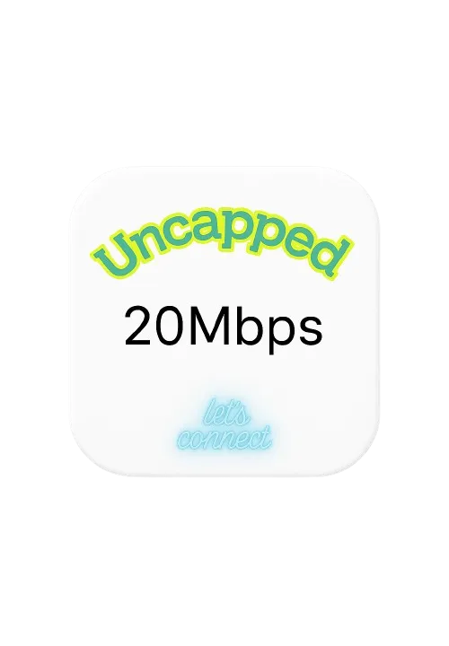 20mpbs Uncapped Fixed LTE