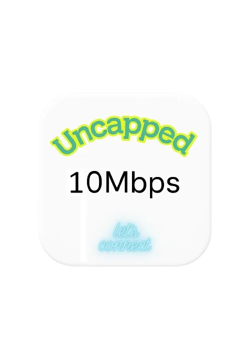 10mpbs Uncapped Fixed LTE