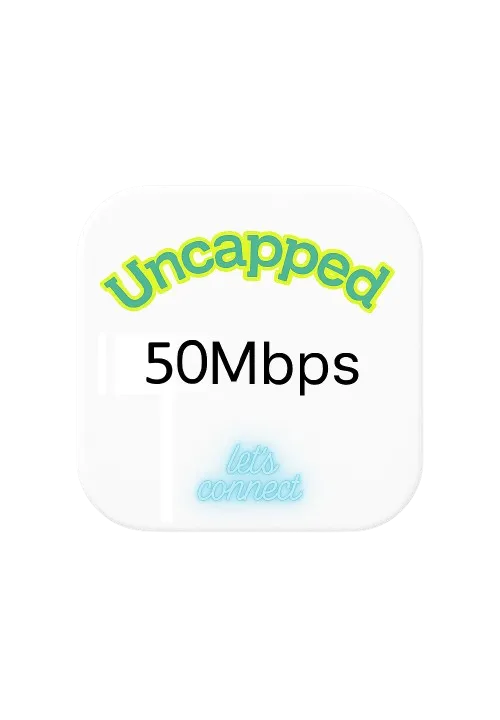 50mpbs Uncapped Fixed LTE