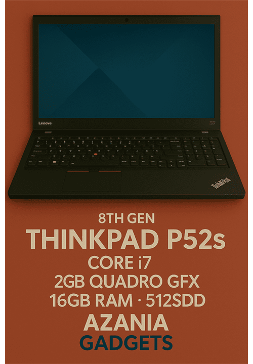 Lenovo ThinkPad P52s (8th Gen i7) 