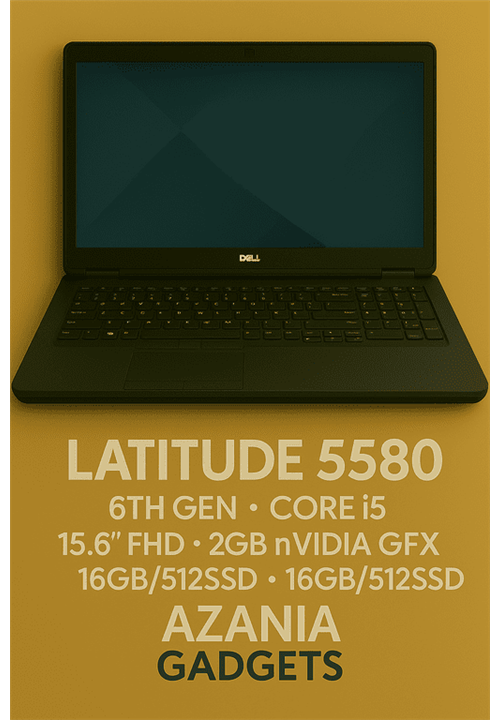Dell Latitude 5580 (6th Gen i5) - Pre-owned