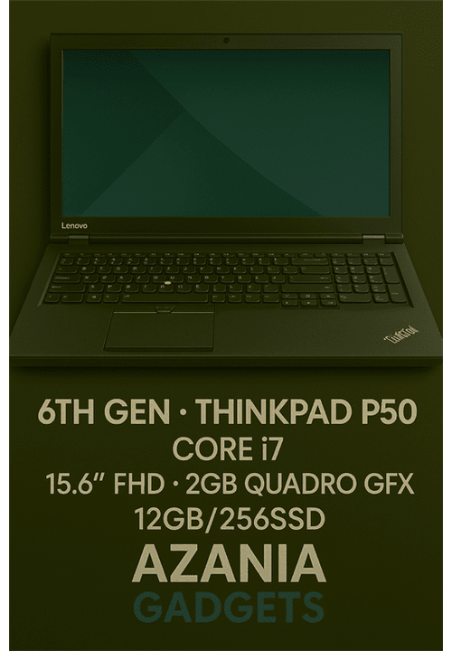 Lenovo ThinkPad P50 (6th Gen i7) 