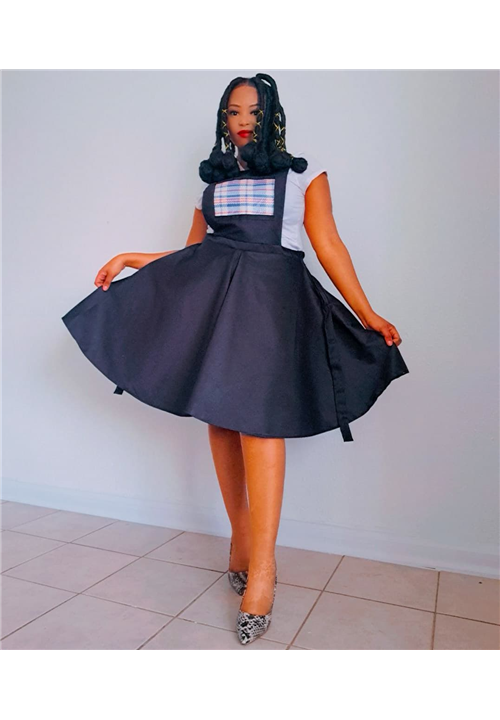 Tsonga Threads Dungaree Dress