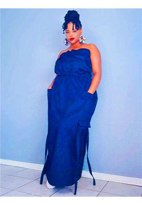 Sleeveless Cargo Dress