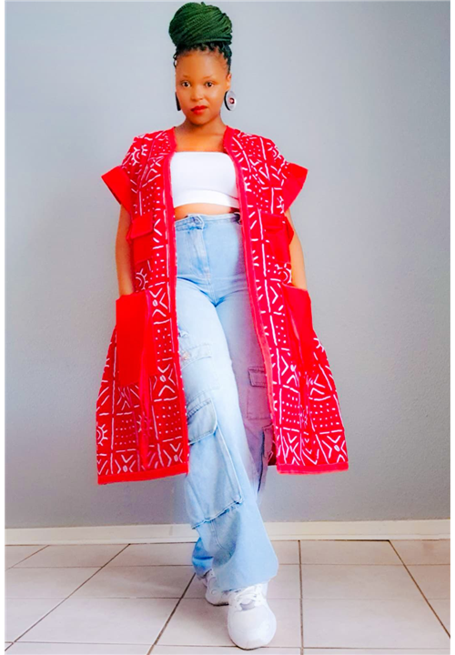 Ankara Kimono