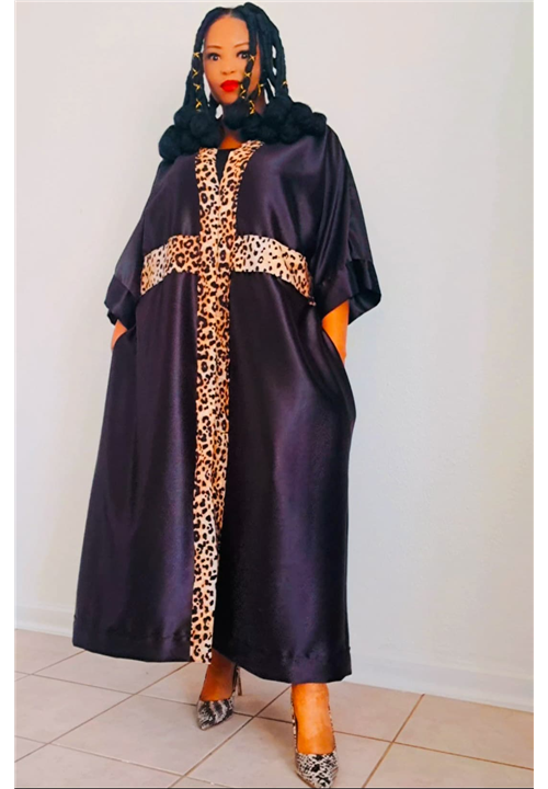 Black bubu Kaftan dress