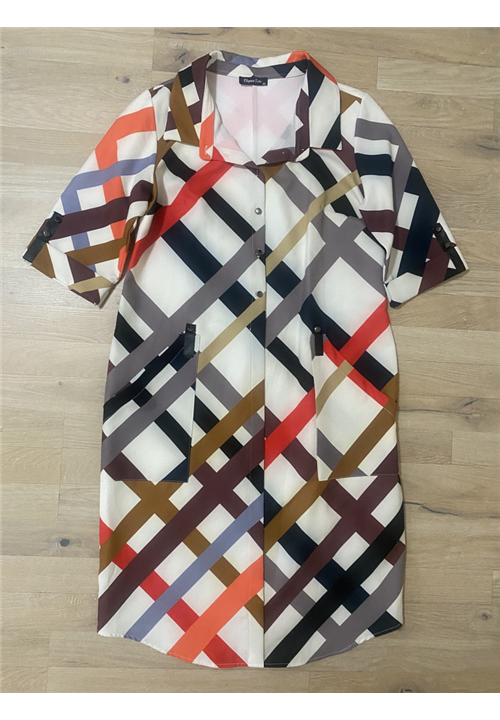 Geometric-patterned Dress