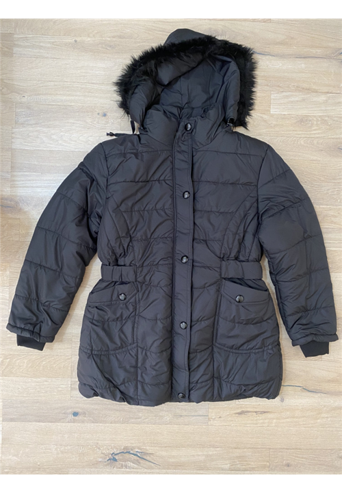 Black Padded Winter Jacket 