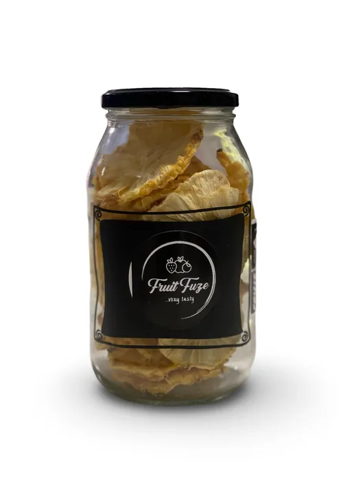 100% Dehydrated Pineapple Jar 80g