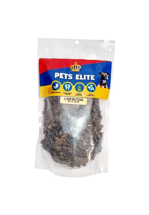 Pets Elite Liver Biltong Bite Size 360g
