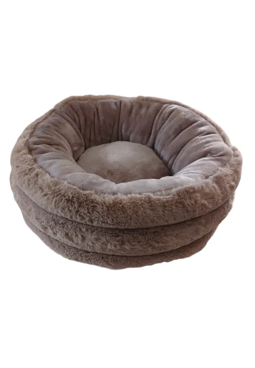 Bespoke Brats Donut Bed - Light Brown - Extra Small