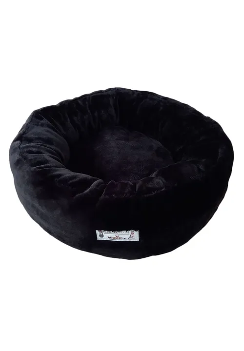 Bespoke Brats Donut Bed - Black - Small