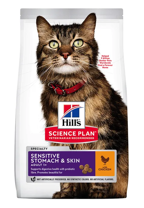 Hills Cat Sensitive Stomach & Skin 1.5kg