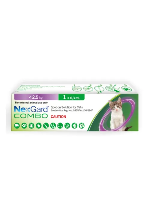 Nexgard Combo Cat 0.8-2.5kg