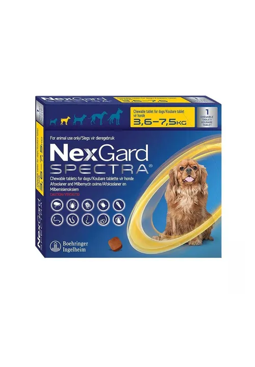Nexgard Spectra Dog 3.6-7.5kg