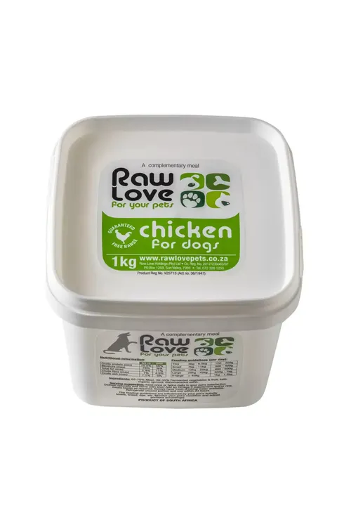 Raw Love For Dogs - Chicken 1kg